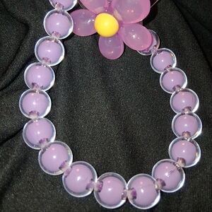 (1)PINK 🩷 Beautiful Multicolors Flowered Purse Accessories